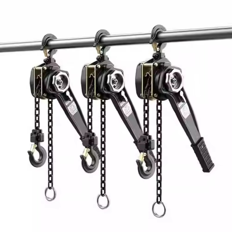 Steel Chain - Промышленный многофункциональный рычажный подъемник-натяжитель, ручной цепной