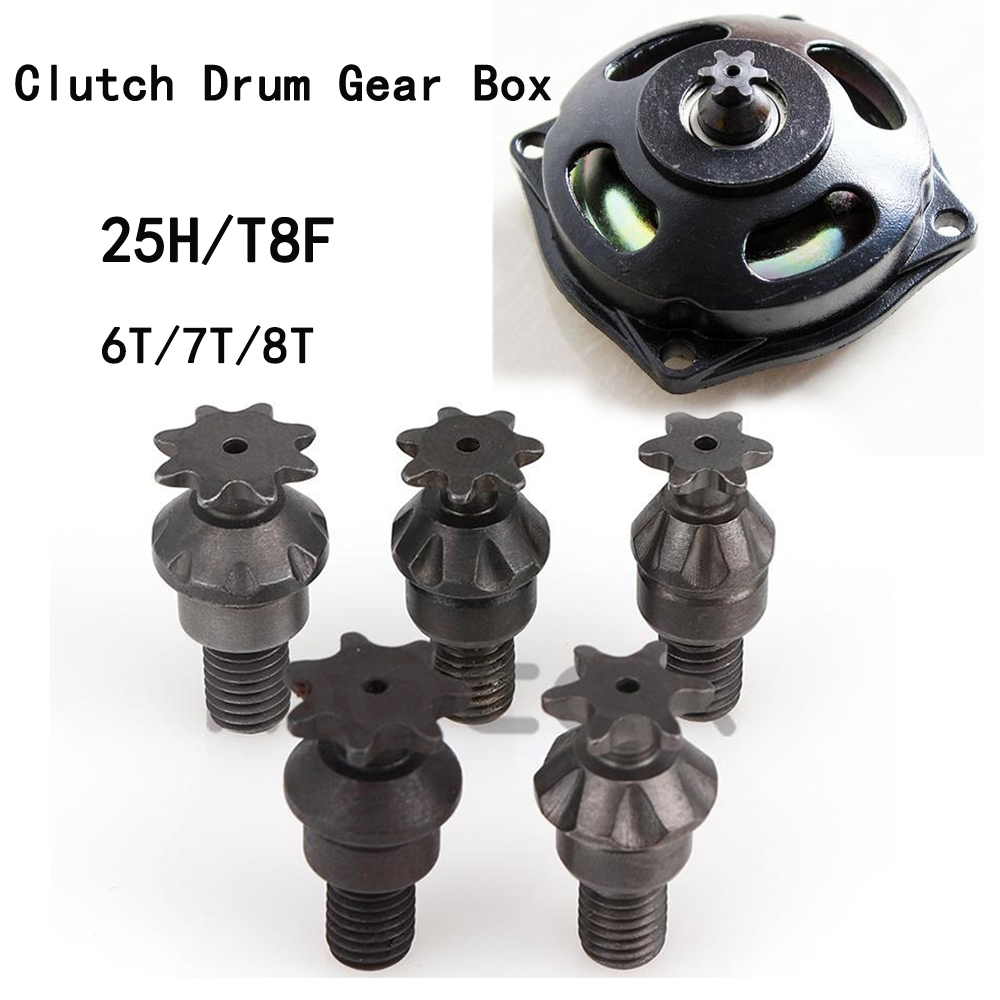 25H T8F 6/7/8 зубьев, барабан  – обзор и цена Sprocket Chain