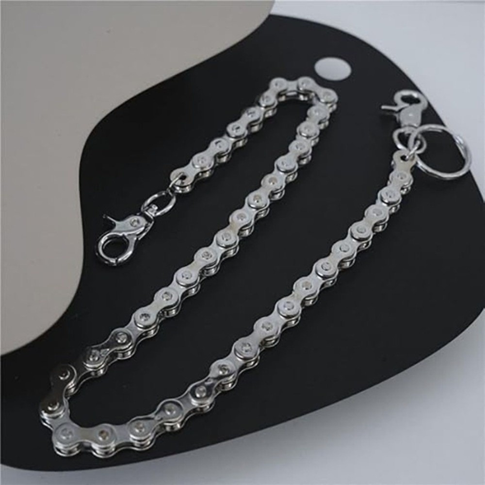 Серебряная цепочка на талию в  – обзор и цена Bicycle Chain